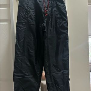 Fleece lined snow pants